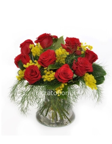 Bouquet GIALLOROSSO per tutti i tifosi 