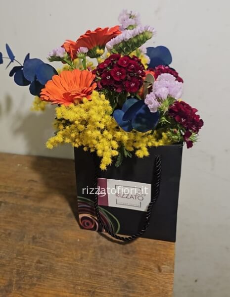 Fiori misti e Mimosa
